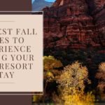 the best fall hikes to experience during your zion resort stay