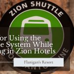 tips for using the shuttle system while staying in zion hotels