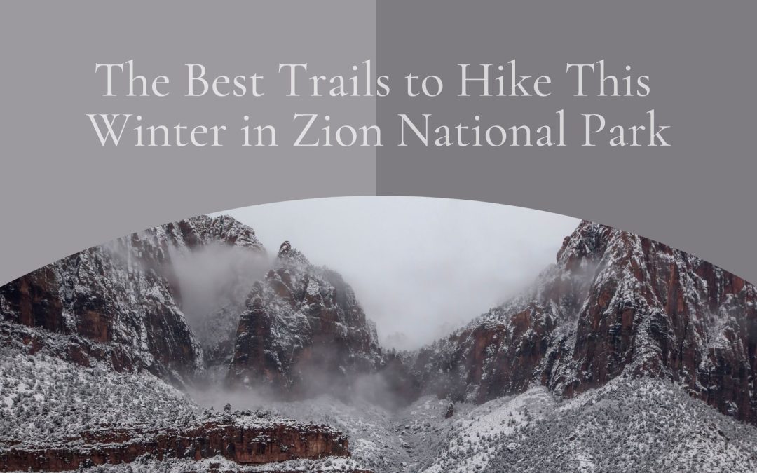 The Best Trails to Hike This Winter in Zion National Park