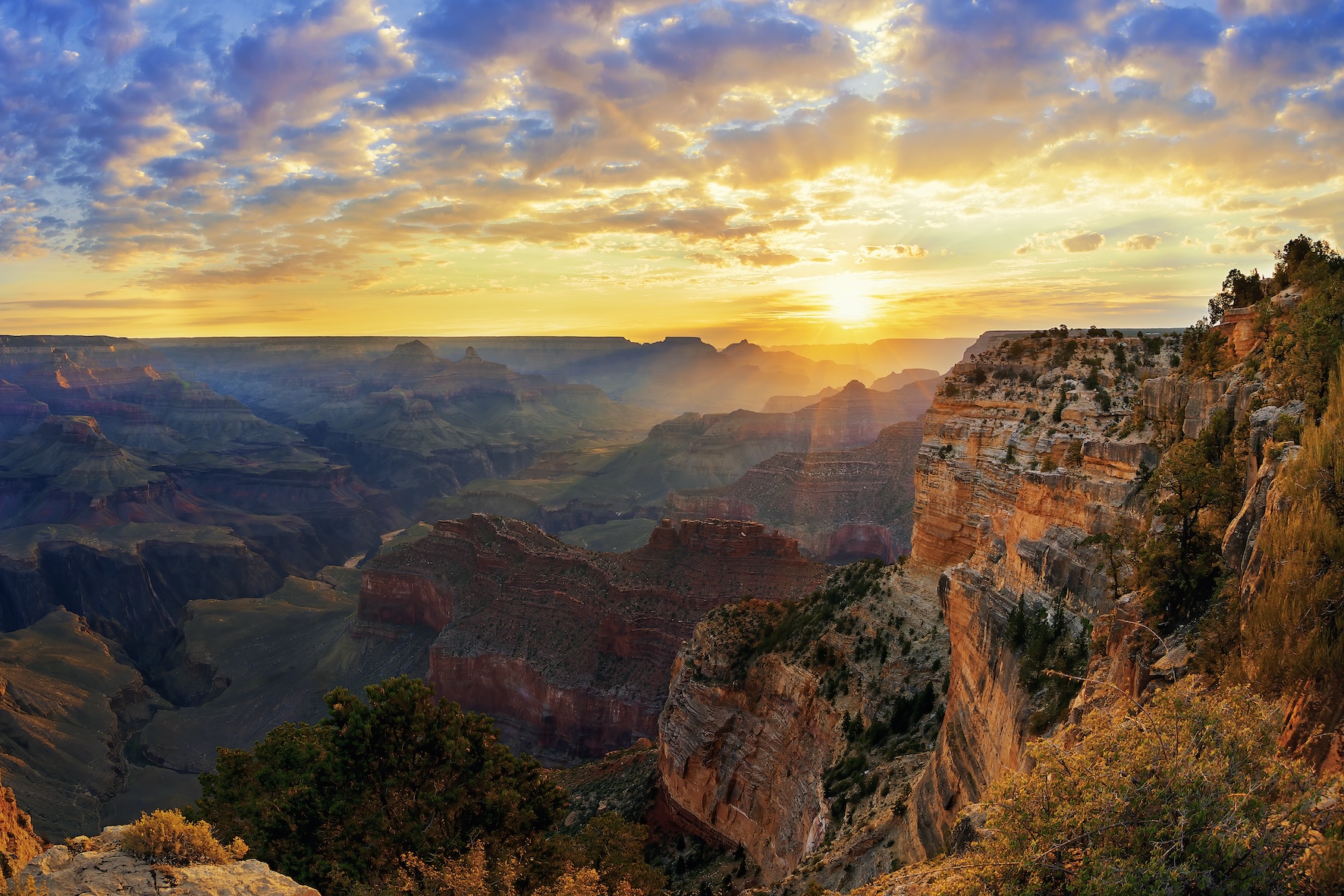 Sunset in Zion National Park