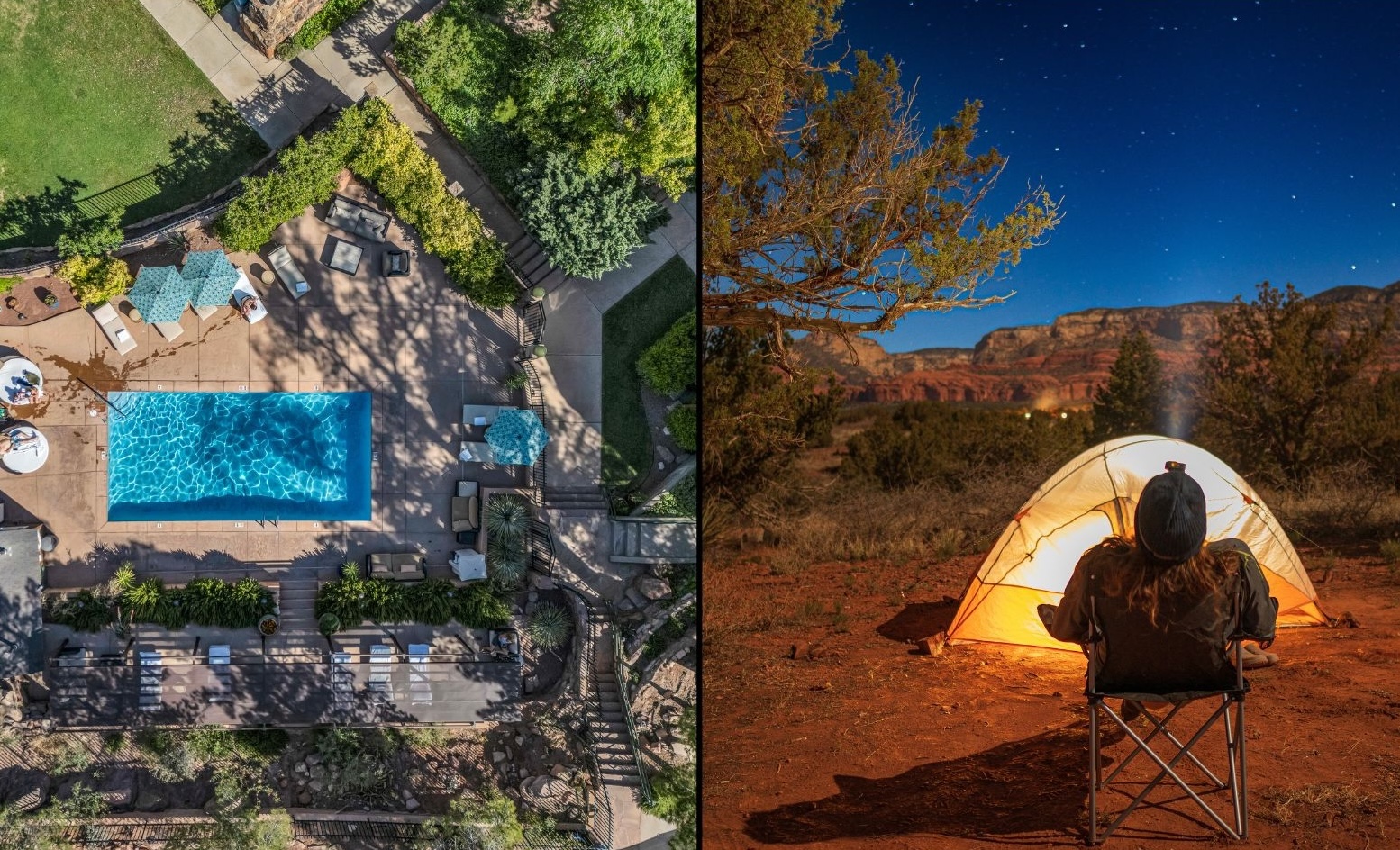 Camping vs Resorts in Zion