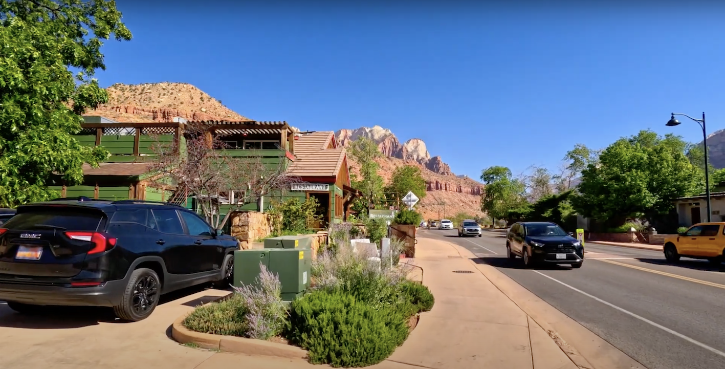 Springdale Downtown Area Utah