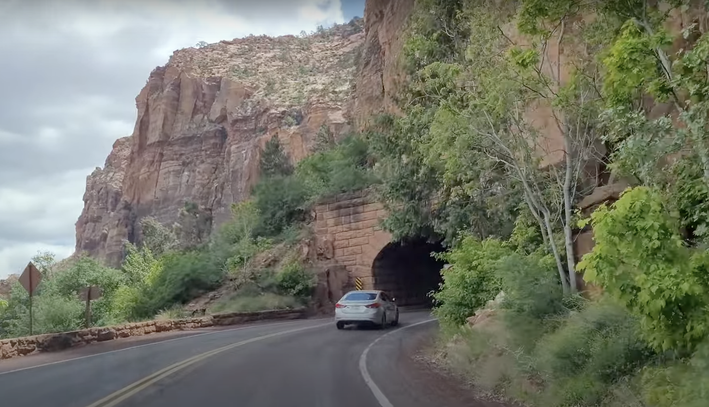 Mount Carmel Tunnel Zion National Park