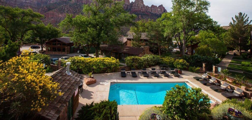 Water Aerobics in Zion national park
