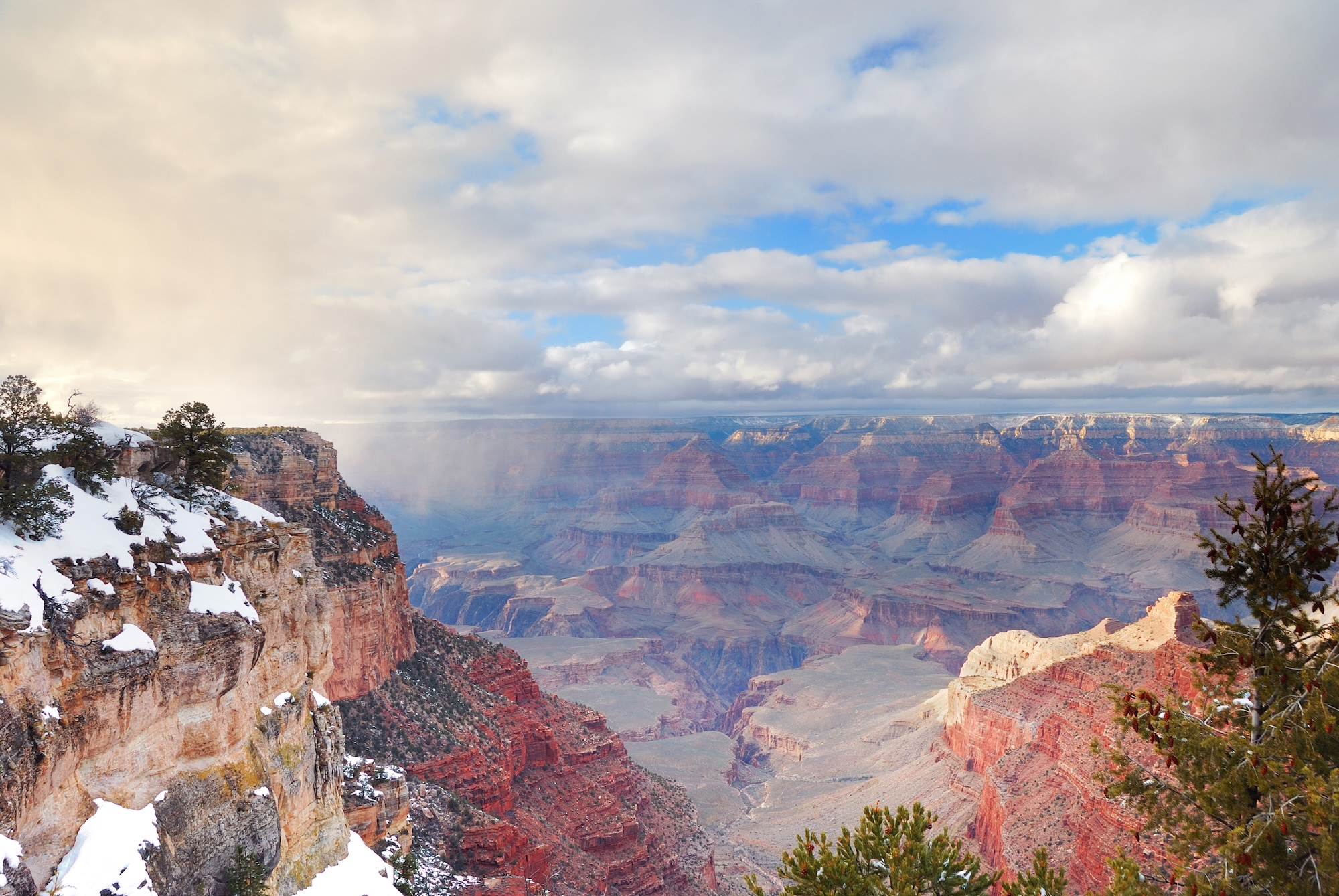 zion in winter