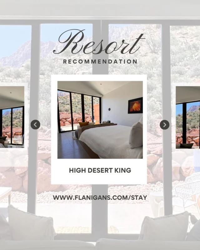 🌄Imagine waking up to panoramic desert vistas just moments from Zion's majestic entrance... 

Our newly completed High Desert King suites offer an unparalleled escape into refined comfort and tranquility. 

Indulge in self-care within our serene environment and discover the perfect sanctuary for your next getaway. 

Ready to experience boutique hotel luxury? Tap the link in bio to reserve your stay. 

#ZionNationalPark #FlanigansResort #DiscoverZion #ZionHotel #BoutiqueHotel #UtahHotel #HighDesertKing #UtahGetaway #LuxuryTravel #SelfCareJourney #SpaRetreat #RefinedTaste #Wanderlust #BookNow